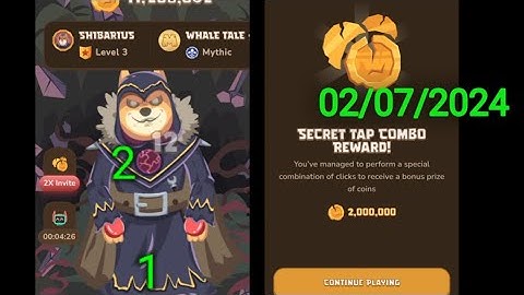 Memefi Secret Combo Level 3 | Memefi daily secret code |2 July 2024 memefi | memefi 2000000coin code