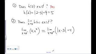 AP Calculus Section 2-4 Part 2 Video
