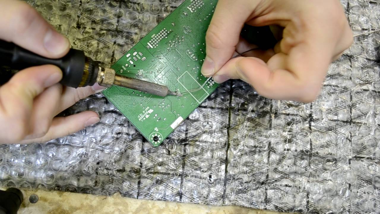 Диагностика и ремонт монитора LG - YouTube