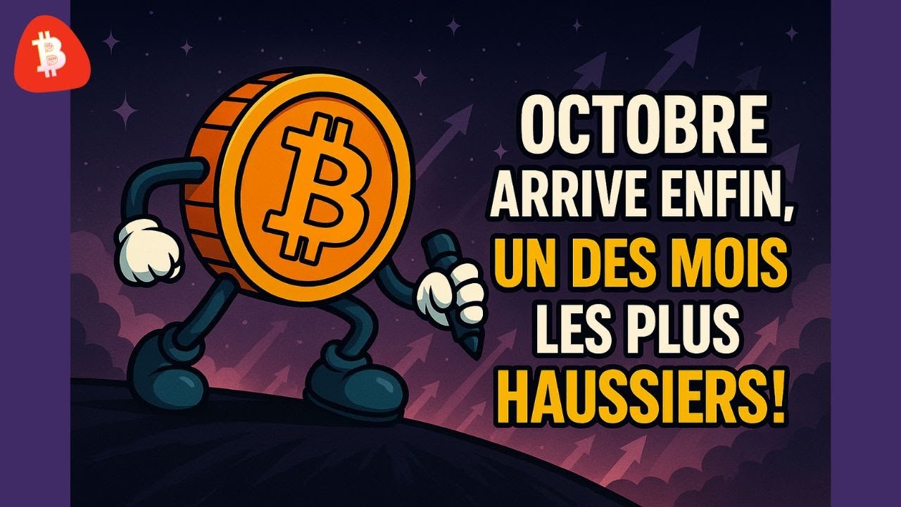 OCTOBRE ARRIVE ENFIN, UN DES MOIS LES PLUS HAUSSIERS ! ANALYSE BITCOIN, ETHEREUM, SOL, DOGE, REACT..