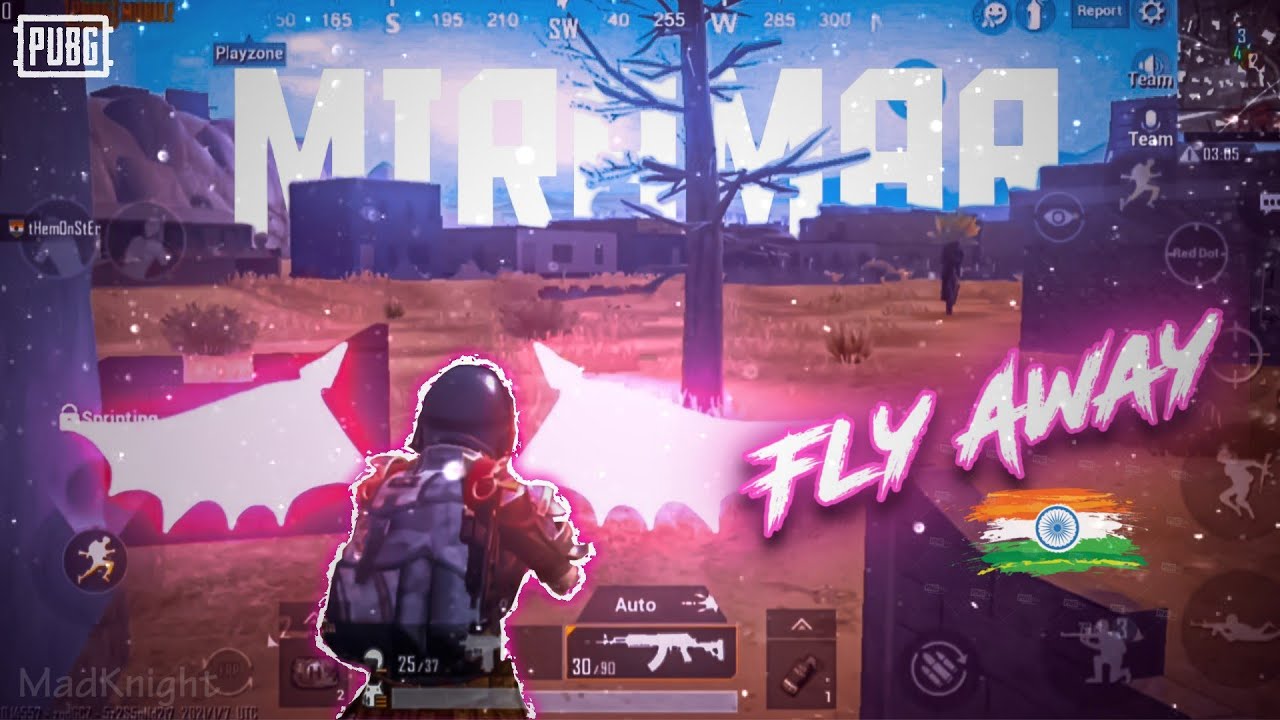 PUBG Mobile Miramar 🏜️ Special Montage | Fly Away | MadKnight Games