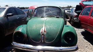 1972 Volkswagen in salvage yard summit illinois