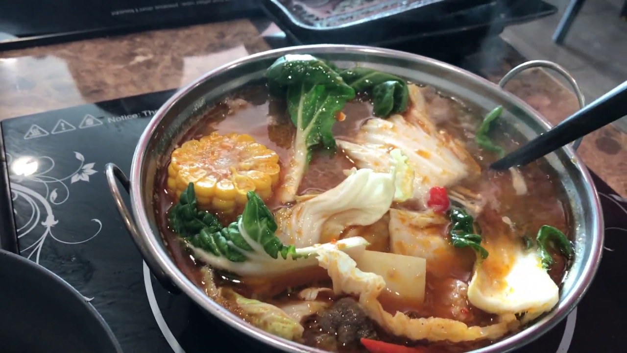 Hot Pot for lunch YouTube