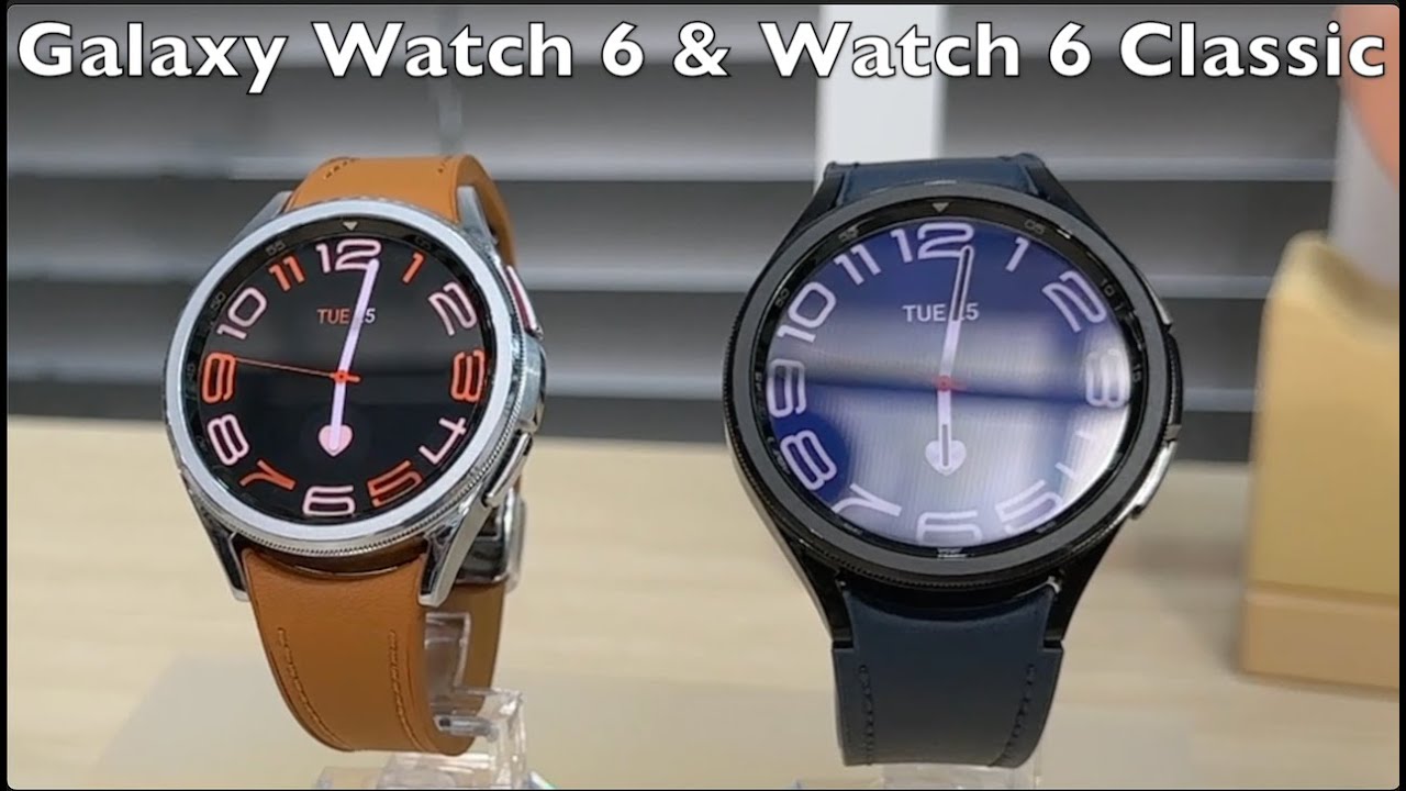LO NUEVO de los Galaxy Watch 6 y Galaxy Watch 6 Classic primeras