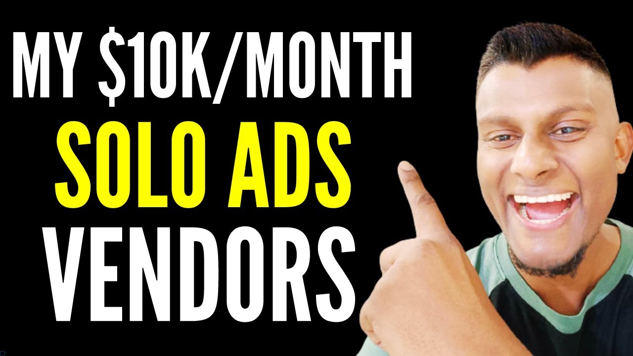 These Secret Solo Ads Vendors Can Easily Make You 6 Figures Online Doing Affiliate Marketting