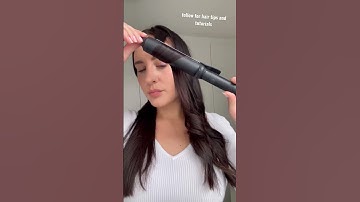 How to curl the front of your hair. Easy face frame waves #hairtutorial #beachwaves #easyhairstyle