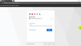 [C#] Auto Login Gmail Selemium