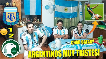 Argentina 1 vs Arabia Saudita 2 😡 Reacciones de Hinchas Argentinos 😡 FURIOSOS 😭 Qatar 2022 Argentina 1 vs Arabia Saudita 2 😡 Reacciones de Hinchas Argentinos 😡 FURIOSOS 😭 Qatar 2022