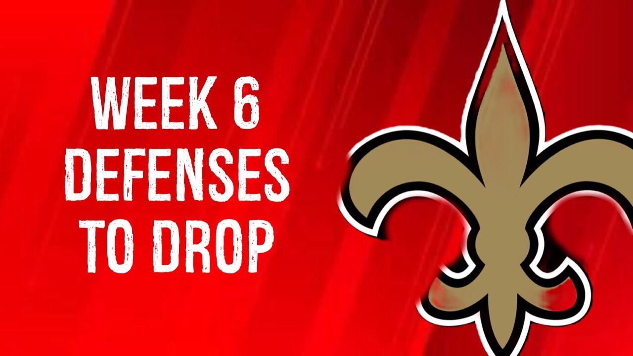 Defenses DST To Drop Week 6 Fantasy Football YouTube defenses-dst-to-drop-week-6-fantasy-football-youtube