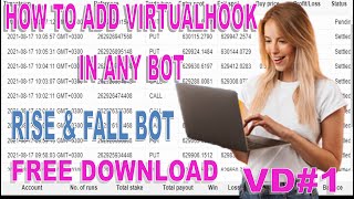 👉SIMPLE WAY TO ADD VIRTUALHOOK IN ANY BOT⚡😍👌FREE DOWNLOAD BOT💪🔥 BINARYTOOLS TUTORIAL#1⚡🔥