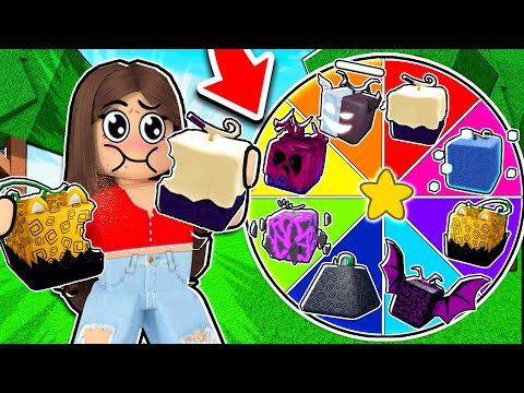 We Spun The MYTHICAL FRUIT WHEEL And Got THIS In Blox Fruits!