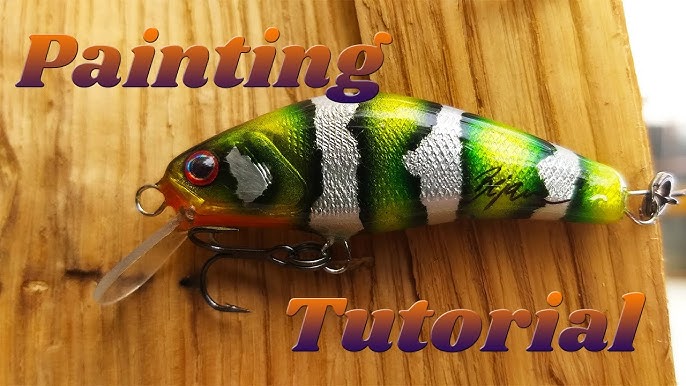 Hashimoto Concepts - Scale/Pattern Technique for air brushing lures 