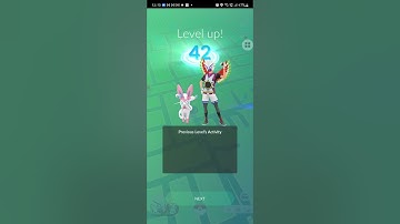 Evolving an Eevee into Sylveon allows me to reach level 42 #pokemongo