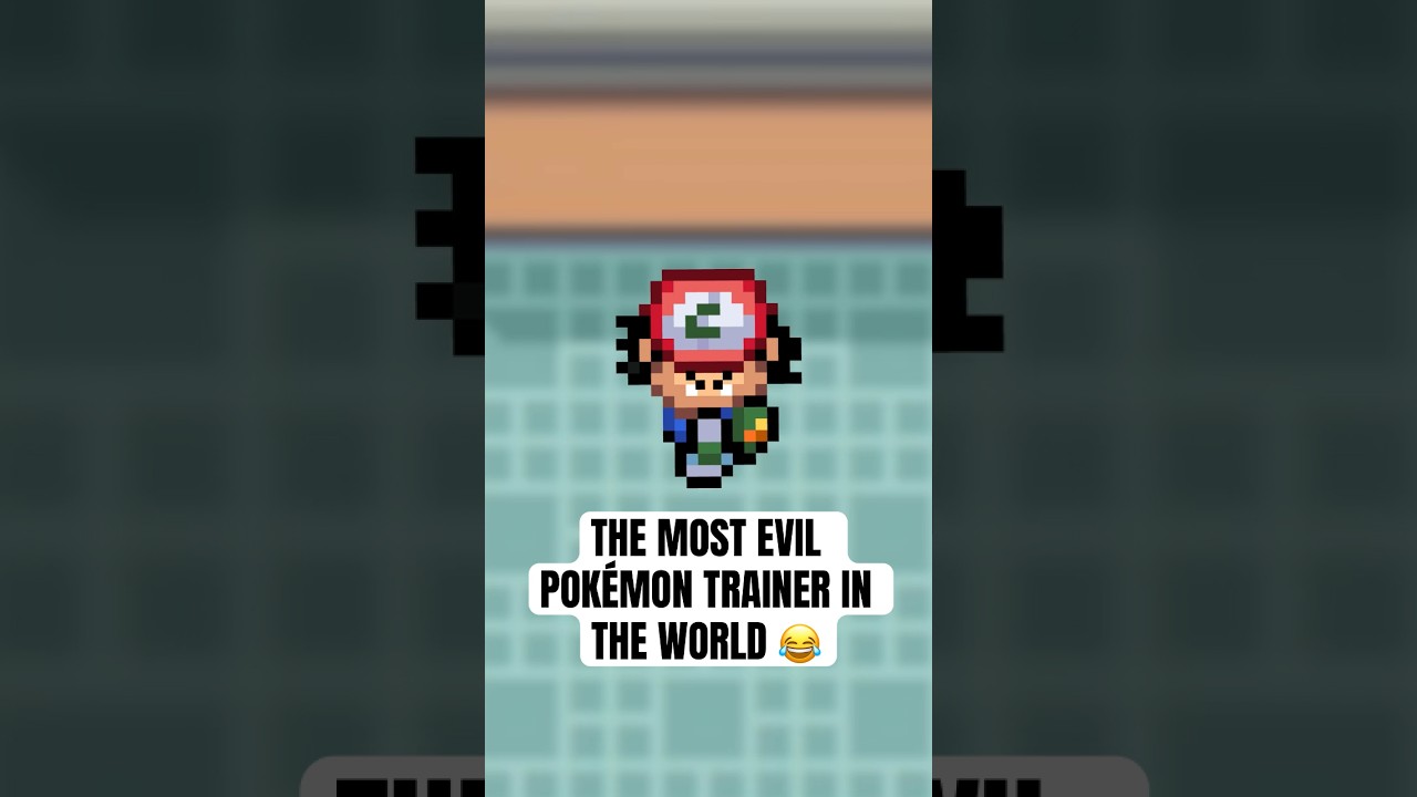 The most evil Pokemon trainer in the world 😂 