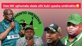 Kushubile owe MK uphumele obala uthi kubi uyasha umkhukhu kwi MK ,khana aba...😳[Zizwele]