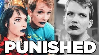 Cute Goth Shock Collar Trivia Punishment for Charity