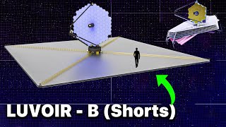 Luvoir - James Webb Telescope's Successor ( 8M Version ) #Shorts