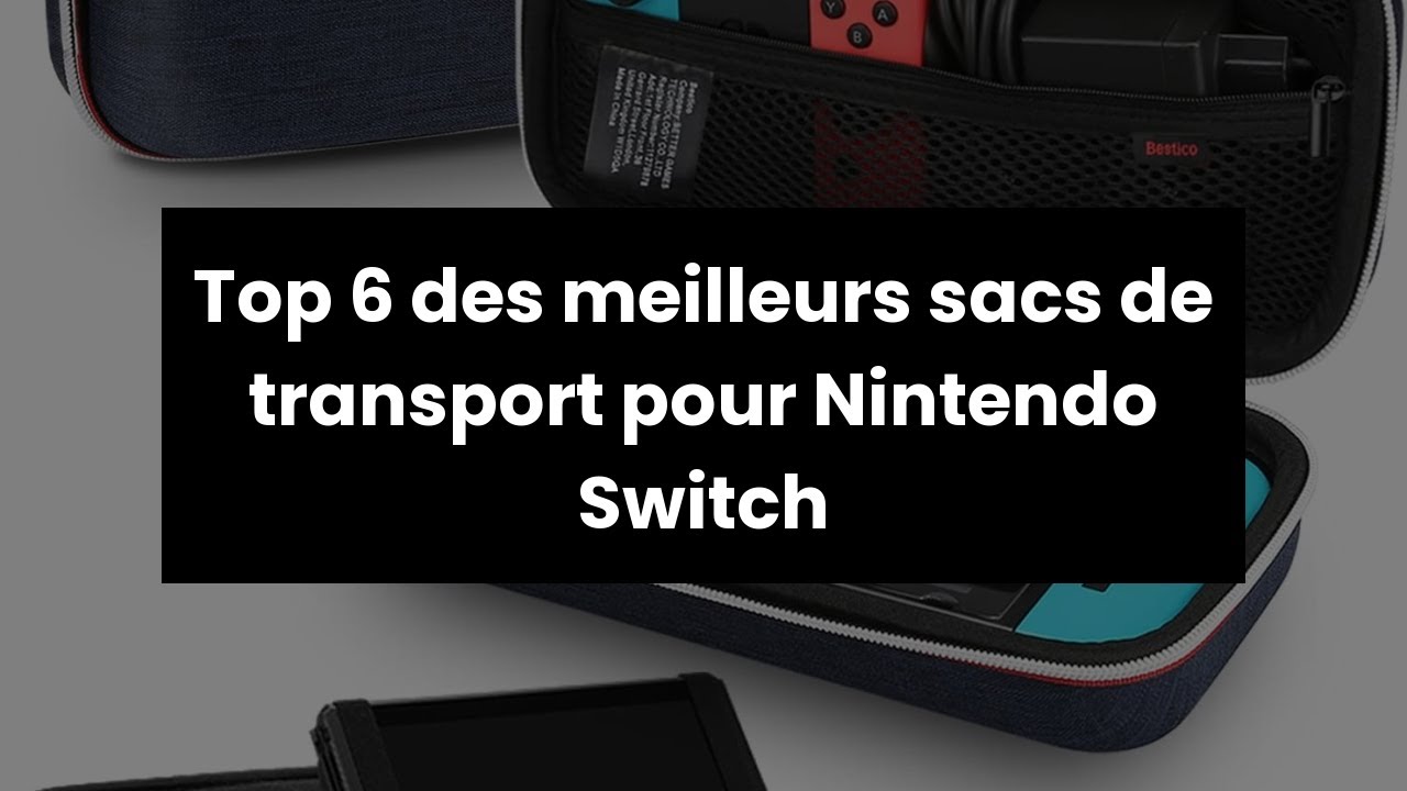 Bestico Etui pour Nintendo Switch/Switch OLED - Housse de Transport pour  Nintendo Switch avec 10 Porte Jeux pour la Nintendo Switch, Adaptateur AC,  câble HDMI, Grip Joycon, Dragonne Joycon : : Jeux