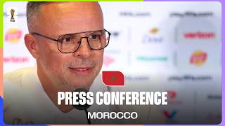 Morocco On Playing Haiti | Mohamed Ouahbi & Munir El Kajoui Take Questions