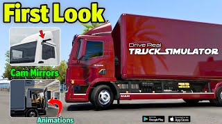 Drive Real Truck Simulator | Upcoming New Game MAN TGL & Advance Features | Truck Gameplay🚚