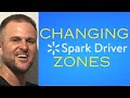 Spark driver how to change zones