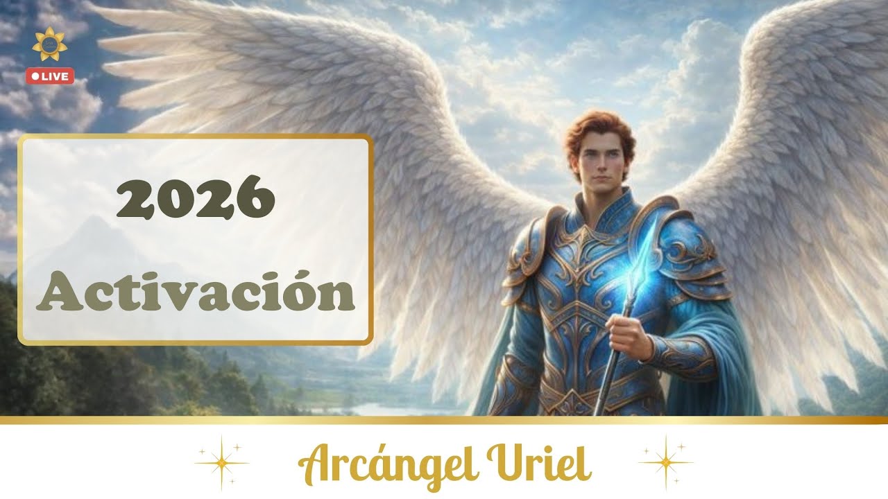 ❤︎ Activación Energética para un 2026 próspero ❤︎ Arcángel uriel