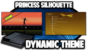 [PS4 THEMES] Bound Princess Silhouette Dynamic Theme Video in 60FPS
