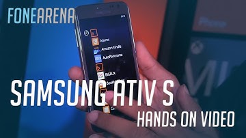 Samsung ATIV S Windows Phone 8 Hands-On