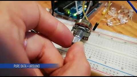 Potenciometro - Pure Data + Arduino
