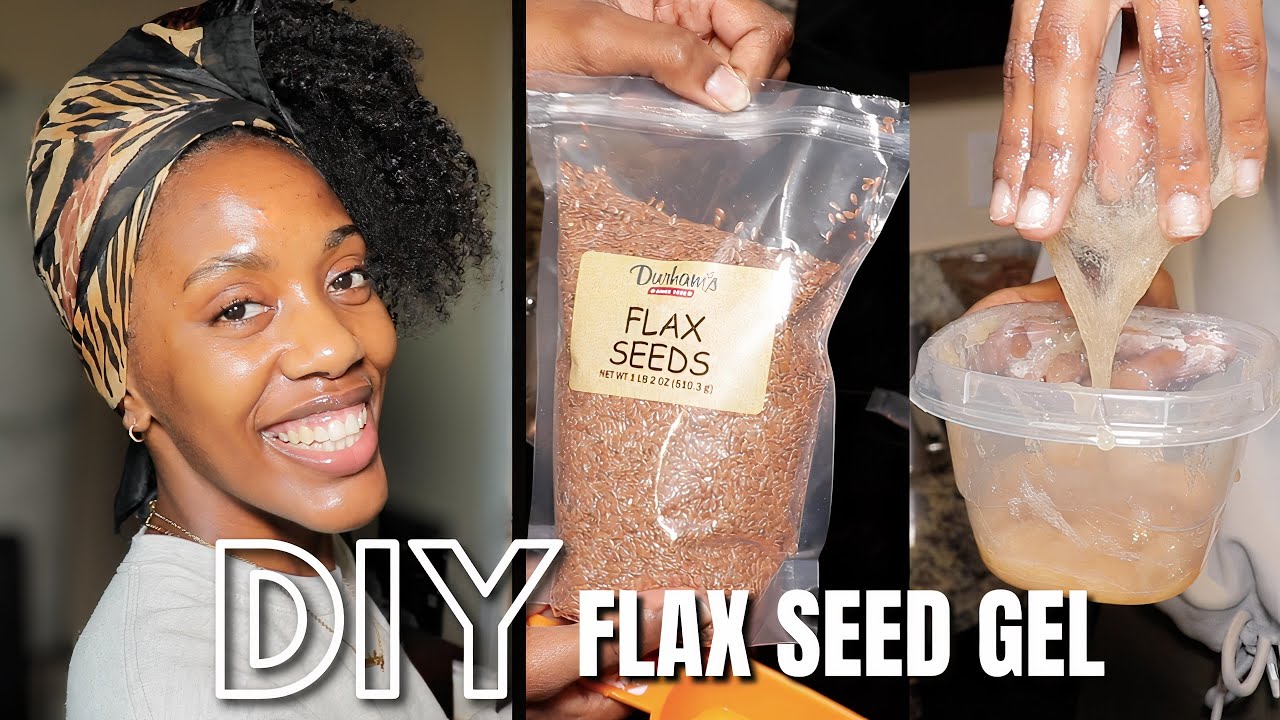 MY FIRST VLOG!! DIY FLAX SEED GEL FOR NATURAL HAIR, PROTEIN SHAKE