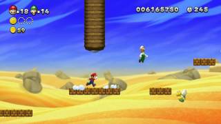 New Super Mario Bros. U - Route de l'étoile - 9-2 : Course éffrenée