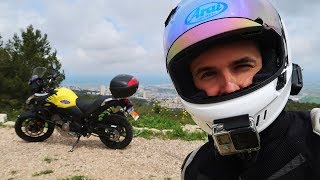 Suzuki VStrom 650 Ride and Review in Israel!