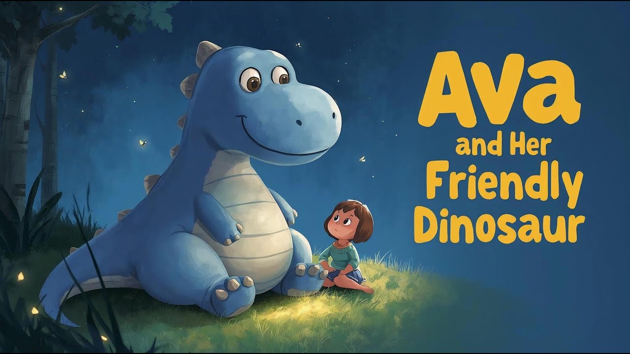 Ava and the Friendly Dinosaur 🦕 The COZIEST Sleepy Story for Kids - YouTube