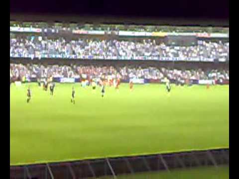 Start of 2007 A-League Grand Final between Melbourne Victory and Aelaide United at Telstra Dome