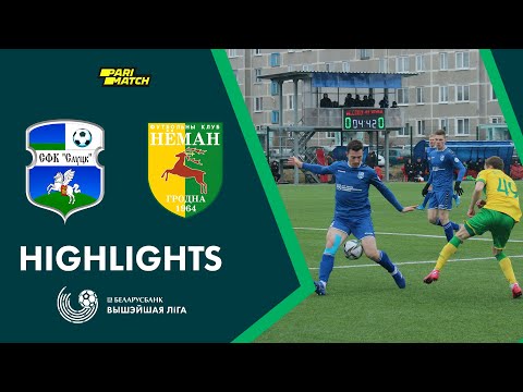 Slutsk Neman Goals And Highlights