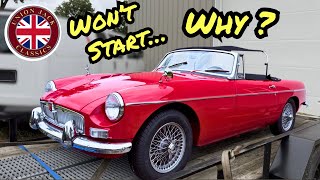 Why Won’t This Beautiful 1964 MGB Start After Sitting for 2 Years?
