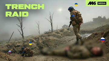 Trench Breakthrough: Ukrainian Soldiers Overrun Frontline Positions
