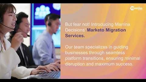 Marketo Migration Services by Marrina Decisions