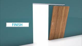Wooden Sliding Door Soft Closing Hanger Roller Sliding Door Closer screenshot 5