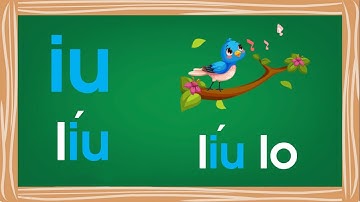 Bé tập đọc và làm quen với vần IU trong tiếng việt lớp 1 - Thanh nấm