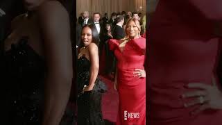 Queen Latifah And Eboni Nichols Looked Glamorous At The oscars glambot  awardsseason