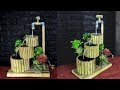 HOMEMADE WATER FOUNTAIN IDEAS from BAMBOO