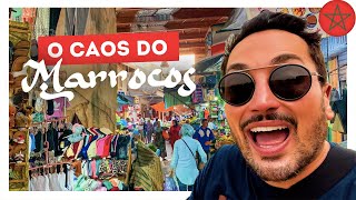 24 HORAS na LOUCA CIDADE de FEZ no MARROCOS - Estevam Pelo Mundo