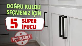 Mobilya ve dolap kulbu arayanların çok geç öğrendiği 5 önemli dersi öğrenin, sonra pişman olmayın!