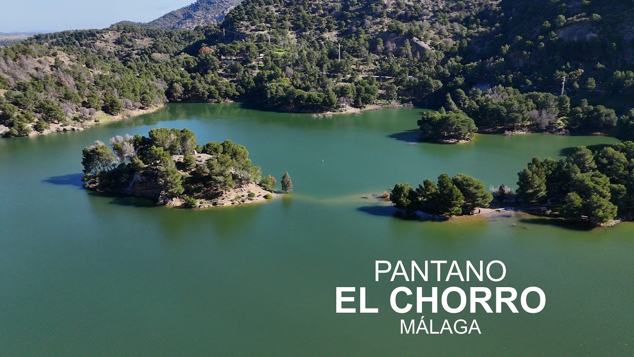 Embalses Conde Del Guadalhorce. El Chorro. Málaga