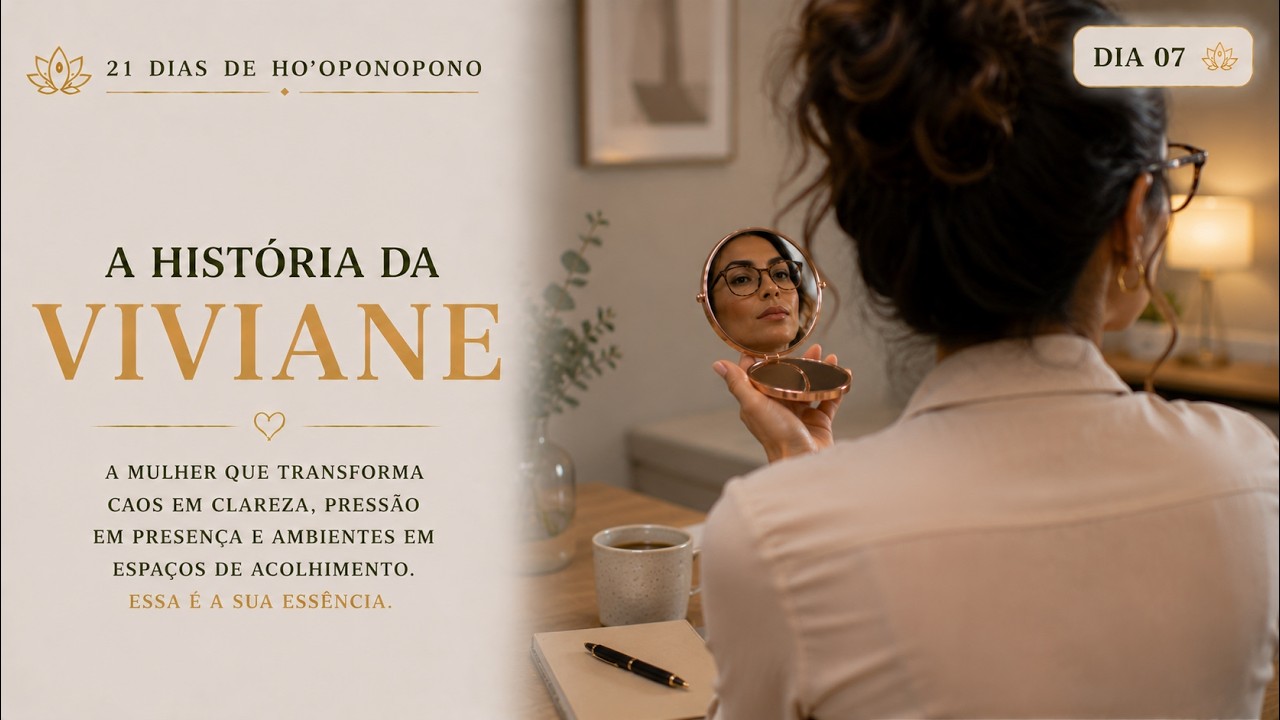 Dia 07: O reflexo da Viviane #21dias #hooponopono