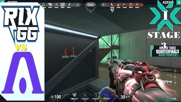 ACEND vs RIXGG Quarterfinals All HIGHLIGHT VALORANT VCT Challengers 1 EU Stage 3.
