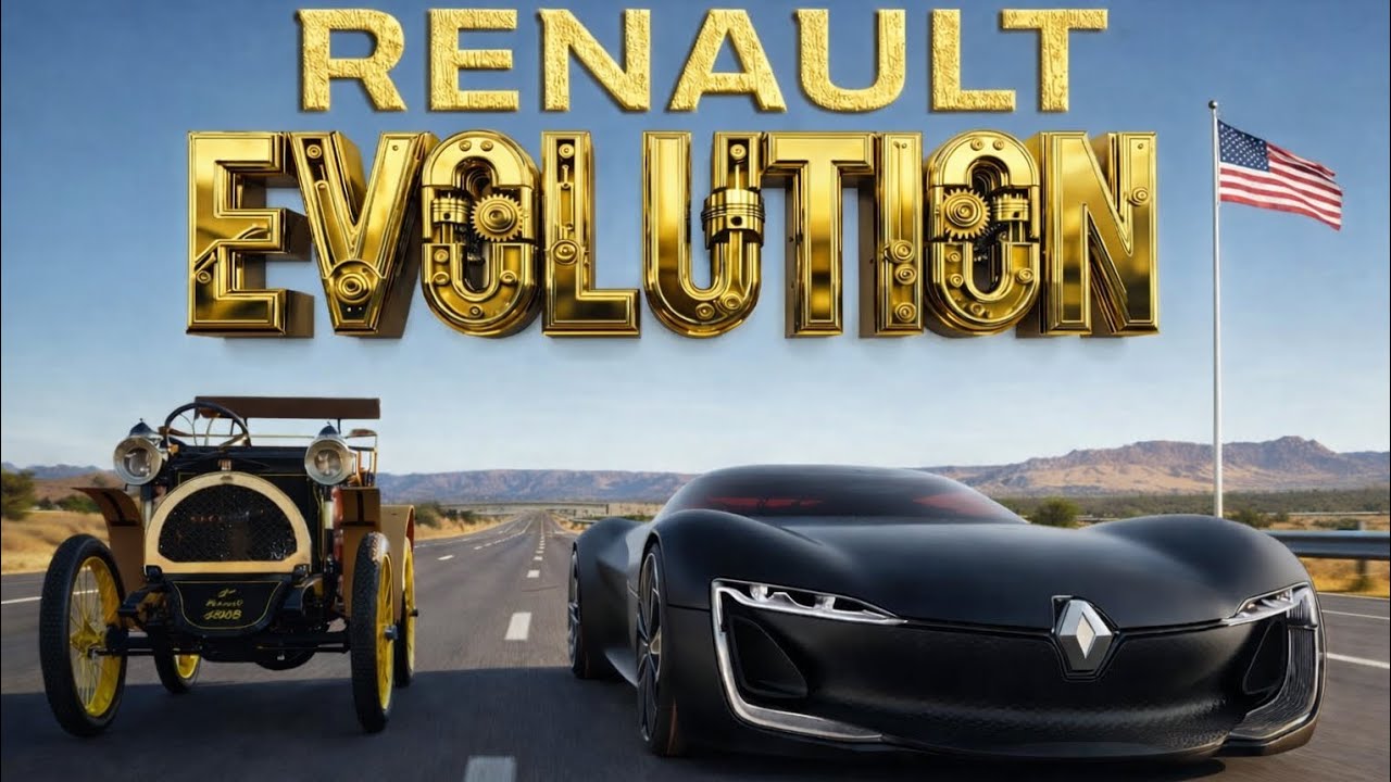 Renault Car Transformation | 1898–2040 Evolution in 4 Minutes