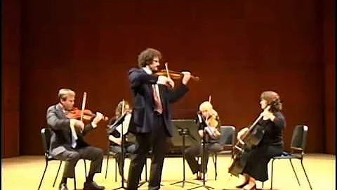 Tchaikovsky Violin Concerto with string quartet ar...