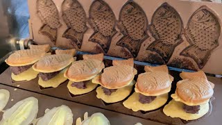 Taiyaki (Japanese fish-shaped cake)/Japanese Street Food[ASMR] by 毎日甘いもの食べたい 818,073 views 2 years ago 10 minutes, 6 seconds